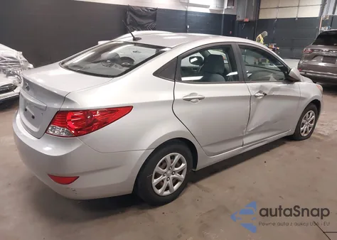 2012 Hyundai Accent Gls из США, поврежденный, VIN KMHCT4AE7CU222193